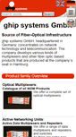 Mobile Screenshot of ghipsystems.com